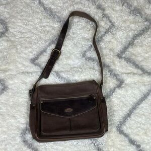 Brown Leather Men's Bag